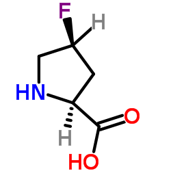 H-顺式-4-氟-脯氨酚结构式