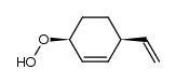 cis-6-Hydroperoxy-3-vinylcyclohex-1-en Structure