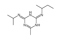 2-N-butan-2-yl-6-methyl-4-N-propan-2-yl-1,3,5-triazine-2,4-diamine Structure