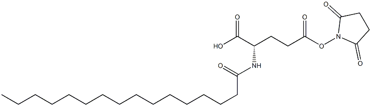 利拉鲁肽侧链结构式