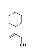 2-(4-methylidenecyclohexyl)prop-2-en-1-ol结构式