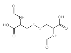 L-Cystine,N,N'-diformyl- Structure