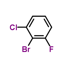 2-Bromo-1-chloro-3-fluorobenzene structure