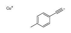copper(1+),1-ethynyl-4-methylbenzene结构式