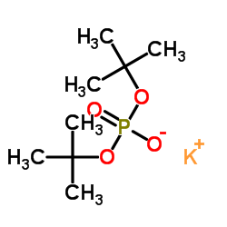 磷酸二叔丁酯钾盐结构式
