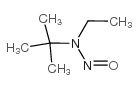 N-叔丁基-N-乙基亚硝胺结构式