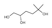 (S)-5-methyl-hexane-1,2,5-triol Structure
