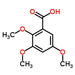 2,3,5-三甲氧基苯甲酸结构式