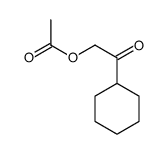 (2-cyclohexyl-2-oxoethyl) acetate结构式