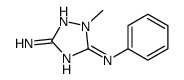 1-Methyl-N5-phenyl-1H-1,2,4-triazole-3,5-diamine结构式