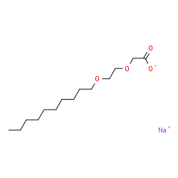 DECETH-7 CARBOXYLIC ACID Structure
