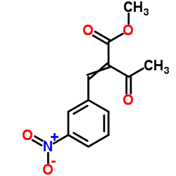 3-硝基苯叉基乙酰乙酸乙酯结构式