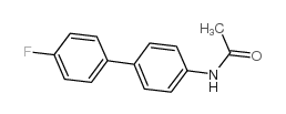 4-(4-氟苯基)乙酰苯胺结构式