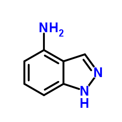 4-氨基吲唑结构式