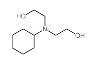 2,2’-(环己基亚氨基)二乙醇结构式