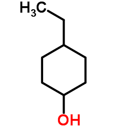 4-乙基环己醇(顺反异构体混和物)结构式