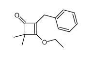 2-benzyl-3-ethoxy-4,4-dimethylcyclobut-2-en-1-one结构式