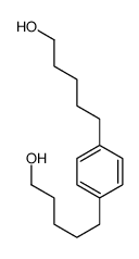 5-[4-(5-hydroxypentyl)phenyl]pentan-1-ol Structure