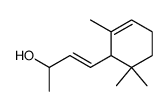 4-(2,6,6-trimethyl-2-cyclohexen-1-yl)-3-buten-2-ol Structure