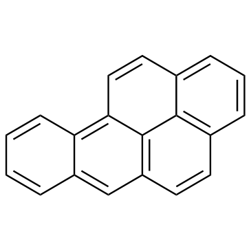 Benzo(a)pyrene Structure