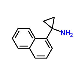 1-(萘-1-基)环丙胺结构式