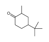4-tert-butyl-2-methylcyclohexan-1-one结构式