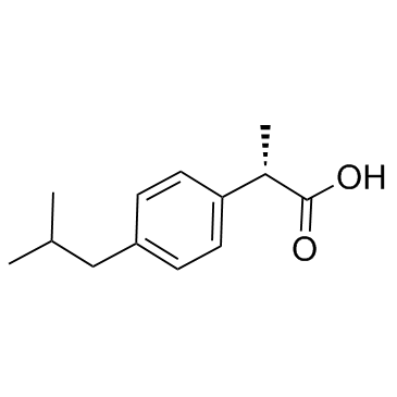 (S)-(+)-Ibuprofen Structure
