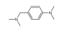 N,N-Dimethyl-4-(dimethylamino)benzenemethanamine结构式