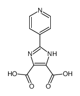 2-(pyridin-4-yl)-1H-imidazole-4,5-dicarboxylic acid Structure