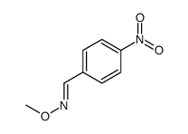N-methoxy-1-(4-nitrophenyl)methanimine结构式