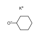 potassium cyclohexanolate Structure