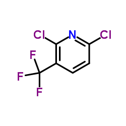 2,6-Dichloro-3-trifluoromethylpyridine Structure