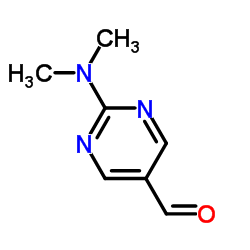 2-二甲基氨基嘧啶-5-甲醛结构式