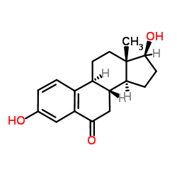Β-雌二醇-6-肟结构式