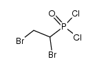 (1,2-dibromo-ethyl)-phosphonic acid dichloride Structure