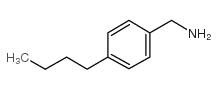 4-正丁基苄胺结构式