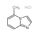 5-甲基咪唑并[1,2-A]砒啶盐酸盐结构式