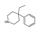 4-ethyl-4-phenylpiperidine Structure
