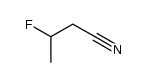 3-Fluorbutannitril结构式