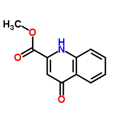 4-羟基喹啉-2-甲酸甲酯结构式