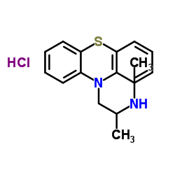 外消旋N-去甲基异丙嗪结构式