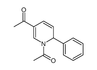 1-(1-acetyl-2-phenyl-2H-pyridin-5-yl)ethanone结构式