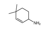 4,4-dimethylcyclohex-2-en-1-amine Structure