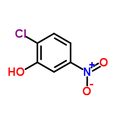 2-氯-5-硝基苯酚结构式