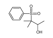 3-(benzenesulfonyl)-3-methylbutan-2-ol Structure