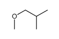 1-Methoxy-2-methylpropane Structure