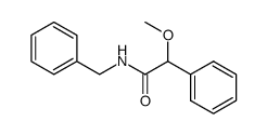 2-methoxy-N-benzyl-2-phenylethanamide Structure