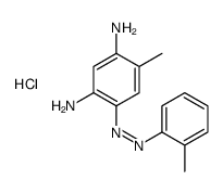 5-(o-tolylazo)toluene-2,4-diamine monohydrochloride结构式