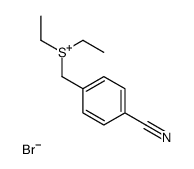 (4-cyanophenyl)methyl-diethylsulfanium,bromide结构式