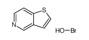 hypobromous acid,thieno[3,2-c]pyridine Structure